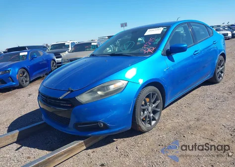 2015 Dodge Dart Sxt из США, поврежденный, VIN 1C3CDFBB7FD279245